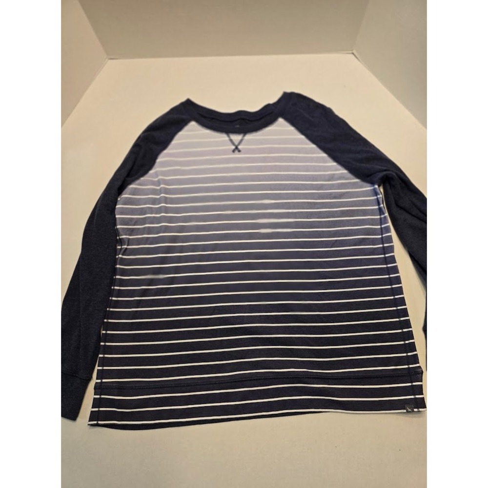 Eddie Bauer Legend Wash Mens 2XL Long Sleeve‎ Striped T-Shirt